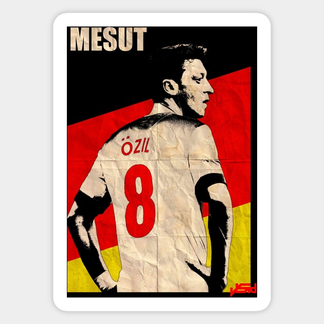 Ozil Sticker by johnsalonika84